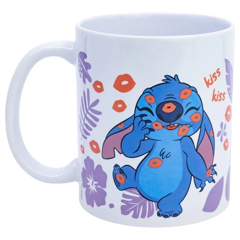 Disney Stitch – keraminis puodelis dovanų dėžutėje iš „Stitch & Angel“ kolekcijos, 325 ml