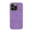 Guess Leather 4G Stamped – dėklas iPhone 15 Pro Max (violetinis)