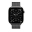 Crong Milano Steel – nerūdijančio plieno dirželis Apple Watch 38/40/41/42 mm (grafito spalvos)