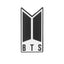 BTS – Metalinis logotipo ženkliukas