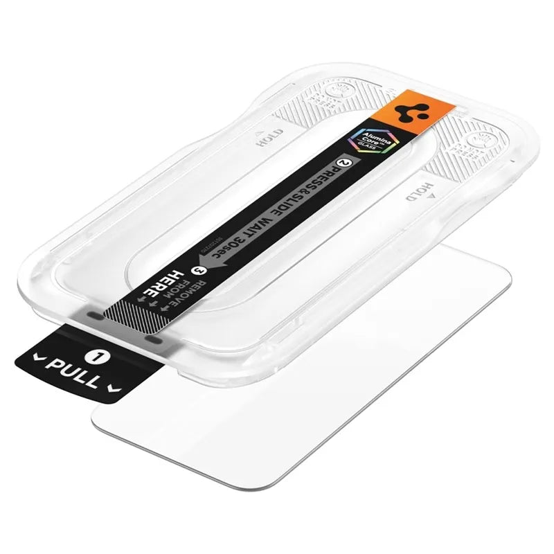 Spigen Glas.tR EZ Fit Pro AC 2-Pack – grūdintas stiklas, skirtas Google Pixel 11 Pro XL (2 vnt.)
