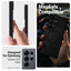 Crong Hybrid Matte Magnetic – „MagSafe“ dėklas, skirtas „Samsung Galaxy S25 Ultra“ (juodas)