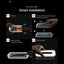 Spigen GLAS.TR EZ Fit Pro AC Anti Reflection 2-pakuotė – Neatspindintis grūdintas stiklas, skirtas Samsung Galaxy S26 Ultra (2 vnt.)