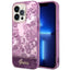 Guess Porcelain Collection – Dėklas skirtas iPhone 14 Pro Max (fuksija)