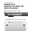 Spigen AirSkin – MacBook Air dėklas 13,6" (M5/M4/M3/M2/2026-2022) (Frost Black)