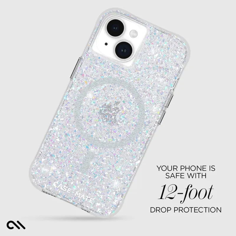 Case-Mate Twinkle MagSafe – dėklas „iPhone 15 / iPhone 14 / iPhone 13“ (Disco)