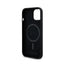 Karl Lagerfeld Silicone Karl & Choupette MagSafe – dėklas, skirtas iPhone 15 Plus / 14 Plus (juodas)