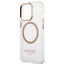 Guess Metal Outline MagSafe – dėklas iPhone 13 Pro Max (skaidrus)