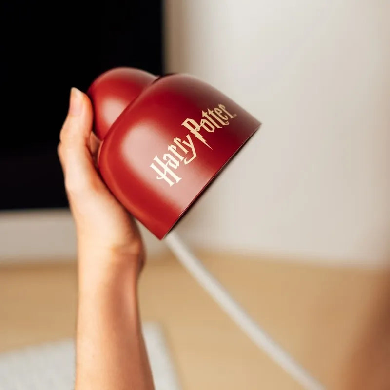 Harry Potter – lanksti LED stalinė lempa vaikams su dėkliuku, belaidė, USB-C, reguliuojamo ryškumo