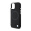BMW Signature Liquid Silicone MagSafe - dėklas, skirtas iPhone 15 Plus (juodas)