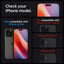 SPIGEN GLAS.TR "EZ FIT" GRŪDINTAS STIKLAS, 2 VNT. PAKUOTĖJE, IPHONE 16 PRO / 17 / 17 PRO, SKAIDRUS