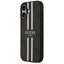 Guess 4G Printed Stripes MagSafe - Dėklas iPhone 17 (juodas)