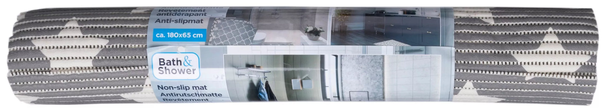 LIFETIME neslystantis vonios kilimėlis, 65 × 180 cm, įvairių spalvų, 871125217678