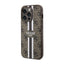 Guess 4G Printed Stripes MagSafe – dėklas iPhone 14 Pro (rudas)