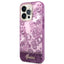 Guess Porcelain Collection – Dėklas skirtas iPhone 14 Pro Max (fuksija)