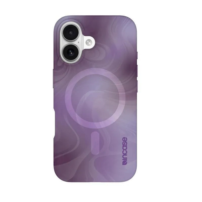 Incase Halo Case MagSafe – dėklas iPhone 16 (Oil Slick Lilac)
