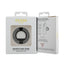 Guess MagSafe Ring Stand Rhinestone – magnetinis piršto laikiklis telefonui su stovo funkcija (juodas)