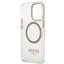 Guess Metal Outline MagSafe – dėklas iPhone 13 Pro Max (skaidrus)
