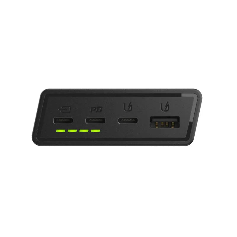 Green Cell PowerPlay20s – išorinė baterija 20000 mAh su USB-A QuickCharge 3.0 ir 2x USB-C Power Delivery 22,5 W (juoda)