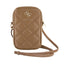 Guess Zip Quilted 4G – telefono krepšys (ruda)