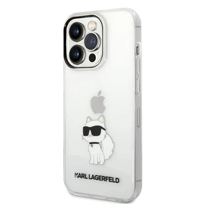 Karl Lagerfeld IML NFT Choupette – dėklas iPhone 14 Pro Max (skaidrus)