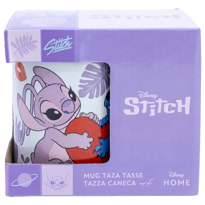 Disney Stitch – keraminis puodelis dovanų dėžutėje iš „Stitch & Angel“ kolekcijos, 325 ml
