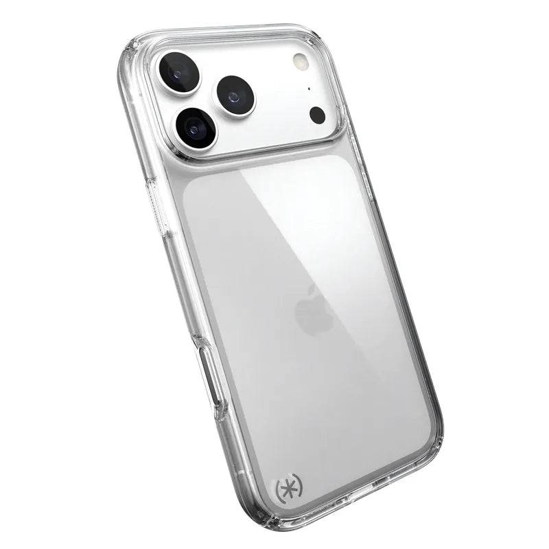 Speck Presidio Perfect Clear dėklas, skirtas iPhone 18 Pro Max / 17 Pro Max (skaidrus)