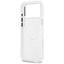 Karl Lagerfeld IML Aquarelle Karl & Choupette & Logo MagSafe dėklas, skirtas iPhone 17 Pro Max (baltas)