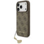 Guess 4G Charms Collection MagSafe – iPhone 17 Pro dėklas (rudas)