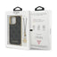 Guess 4G Charms kolekcija – dėklas iPhone 14 Pro (pilkas)