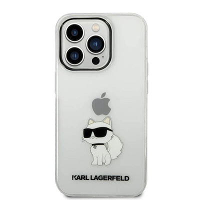 Karl Lagerfeld IML NFT Choupette – dėklas iPhone 14 Pro Max (skaidrus)