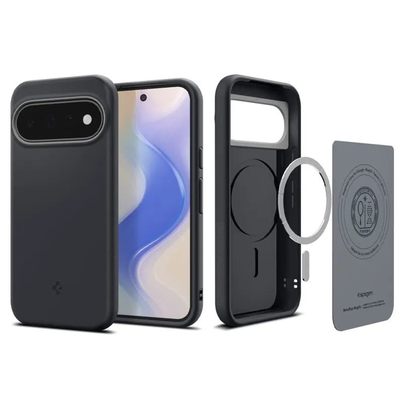 Spigen Nano Pop Mag MagSafe – dėklas, skirtas Google Pixel 11 (Black Sesame)