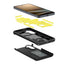 Spigen Tough Armor – dėklas Samsung Galaxy A36 5G (juodas)