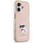 Karl Lagerfeld IML Aquarelle Choupette & Logo MagSafe - Dėklas iPhone 17 (rožinis)