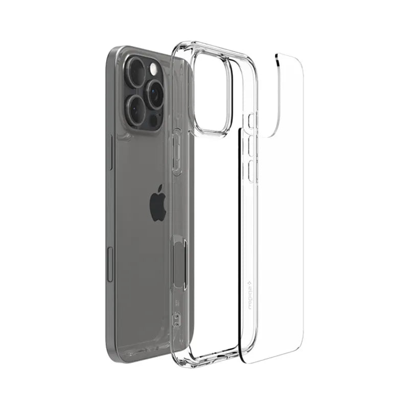 Spigen Ultra Hybrid – dėklas iPhone 16 Pro (skaidrus)
