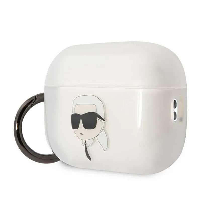 Karl Lagerfeld NFT Ikonik Karl Head – dėklas Apple AirPods Pro 2 (skaidrus)