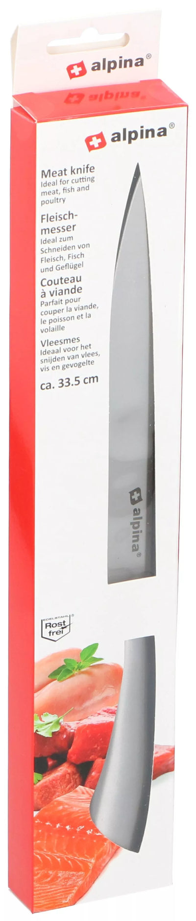 ALPINA mėsos peilis, 33,5 cm 871125287004