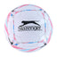 Slazenger - Futbolo kamuolys, 5 dydis (baltas / rožinis)
