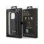 BMW Grip Stand Smooth & Perforated - dėklas iPhone 15 Pro telefonui (juodas)