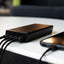 Green Cell PowerPlay20s – išorinė baterija 20000 mAh su USB-A QuickCharge 3.0 ir 2x USB-C Power Delivery 22,5 W (juoda)