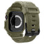 Spigen Rugged Armor Pro - Dirželis su dėklu Apple Watch 10 46 mm (Vintage Khaki)