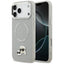 Karl Lagerfeld Karl & Choupette Pins MagSafe – dėklas, skirtas iPhone 17 Pro (pilkas)