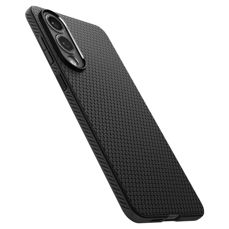 Spigen Liquid Air – dėklas Samsung Galaxy S25 Edge (matinė juoda)