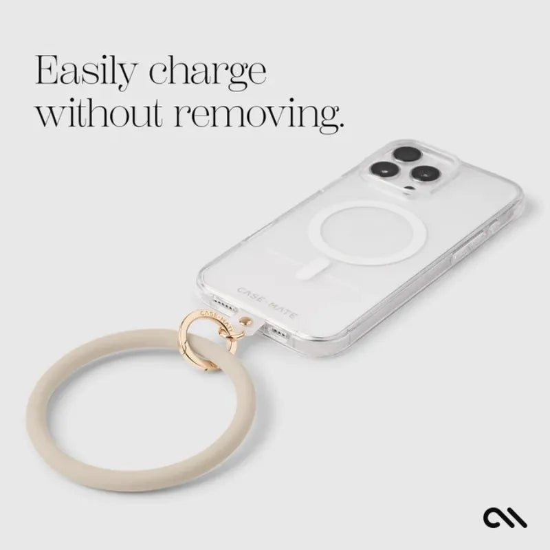 Case-Mate Phone Bangle – riešo dirželis išmaniajam telefonui (kūno spalvos)