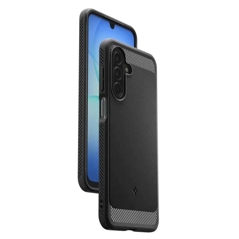 Spigen Rugged Armor – dėklas Samsung Galaxy A17 4G / 5G (juodas)