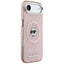 Karl Lagerfeld IML Choupette Head Logo MagSafe – dėklas iPhone Air (rožinis)