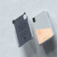 Nordic Elements Original Hel – dėklas iPhone Xs Max su tikro klevo medienos elementais (šviesiai pilkas)