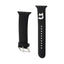 Karl Lagerfeld 3D Rubber Choupette Head NFT – dirželis Apple Watch 38/40/41 mm (juodas)