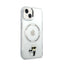 Karl Lagerfeld IML NFT Karl & Choupette MagSafe dėklas iPhone 14 Plus (skaidrus)