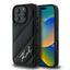 Karl Lagerfeld Quilted Signature – dėklas iPhone 16 Pro (juodas)